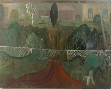 David Stewart, A Hole in the Fence on Riverside, 2024
