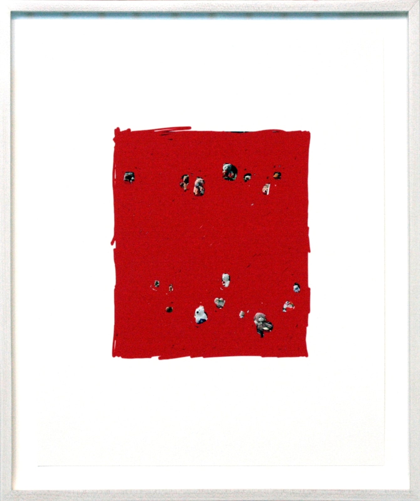 Frank Mädler, Teddys in Rot, Series: Pen, 2013
