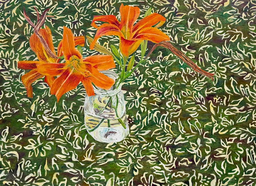 Peter Campbell, Tiger Lilies, 2024