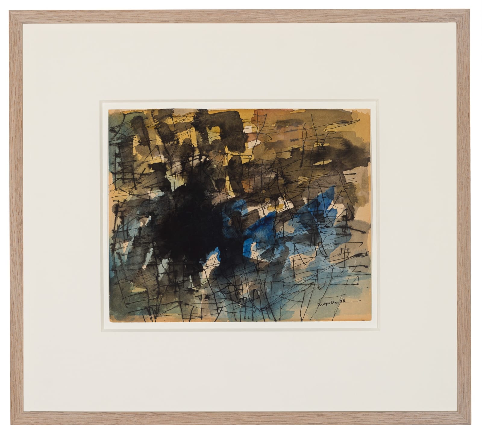 Jean Paul Riopelle, Sans titre, 1948