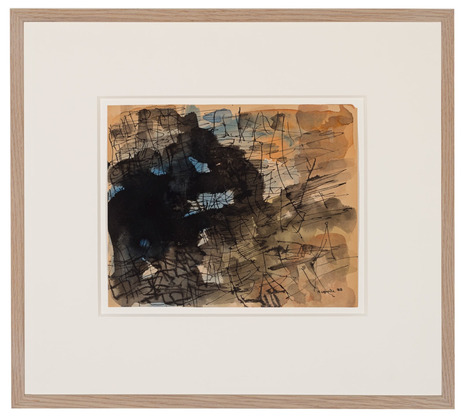 Jean Paul Riopelle, Sans titre, 1948
