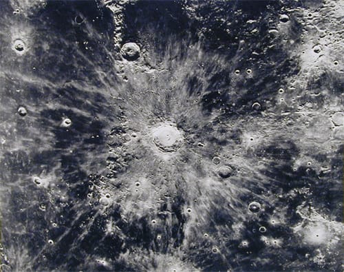 Lick Observatory, Close-up of Crater, 1920s