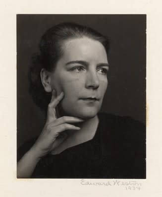 Edward Weston, Portrait, 1934