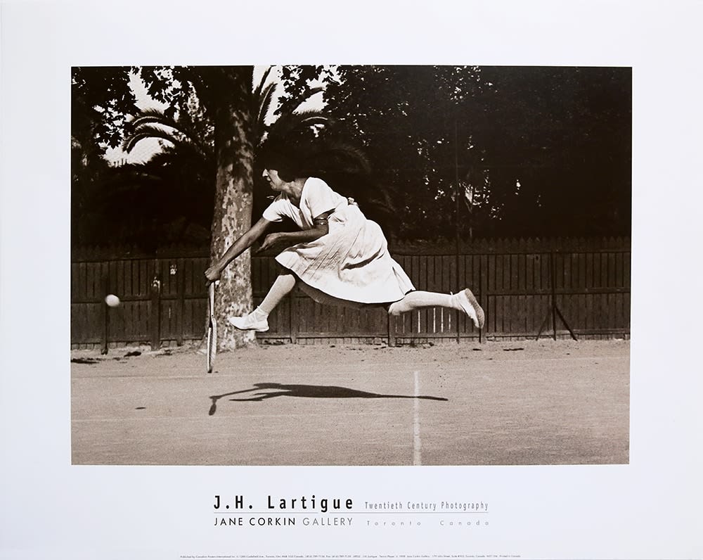 Jacques-Henri Lartigue, Tennis Player