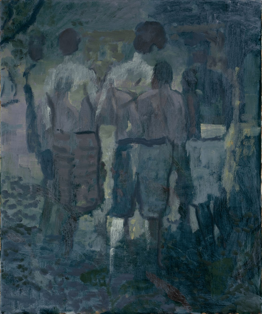 David Stewart, Untitled (Grey Bathers), 2022
