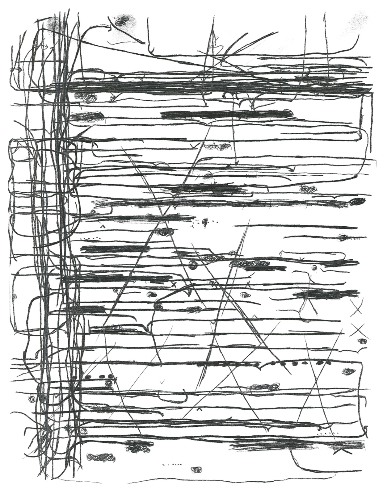 Jeff Chiu, Untitled (extracted gestures from my grandfather's memoir), 2017