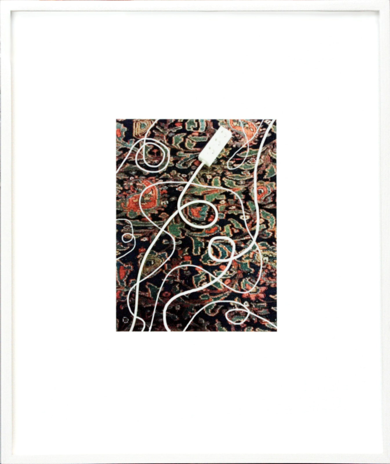 Frank Mädler, Pen, Weisse Kabel, 2013
