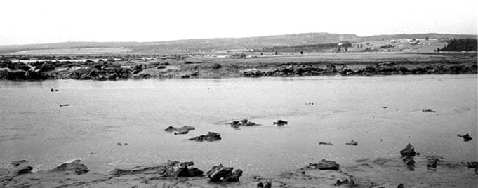 Thaddeus Holownia, #6, Dorchester, NB, April 1992, from the series: Rockland Bridge, 1981-2000