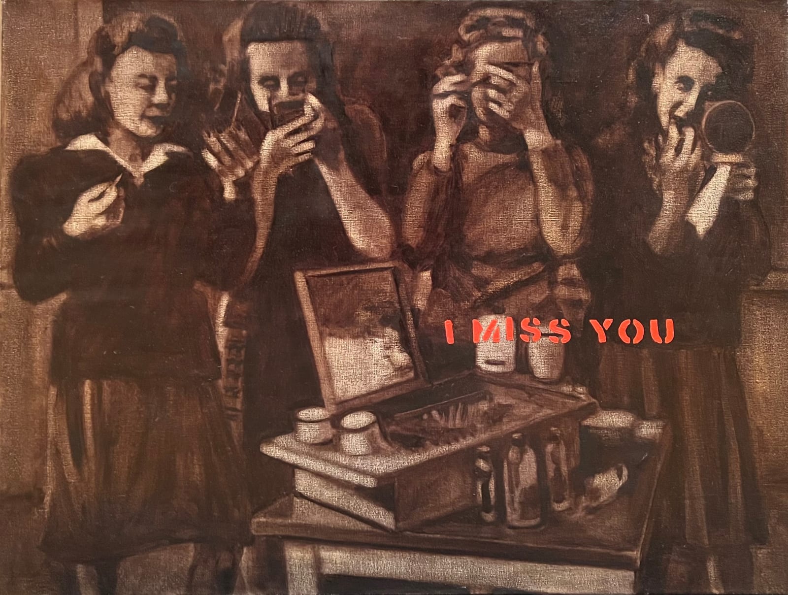 Rebecca Anweiler, I MISS YOU, 1998