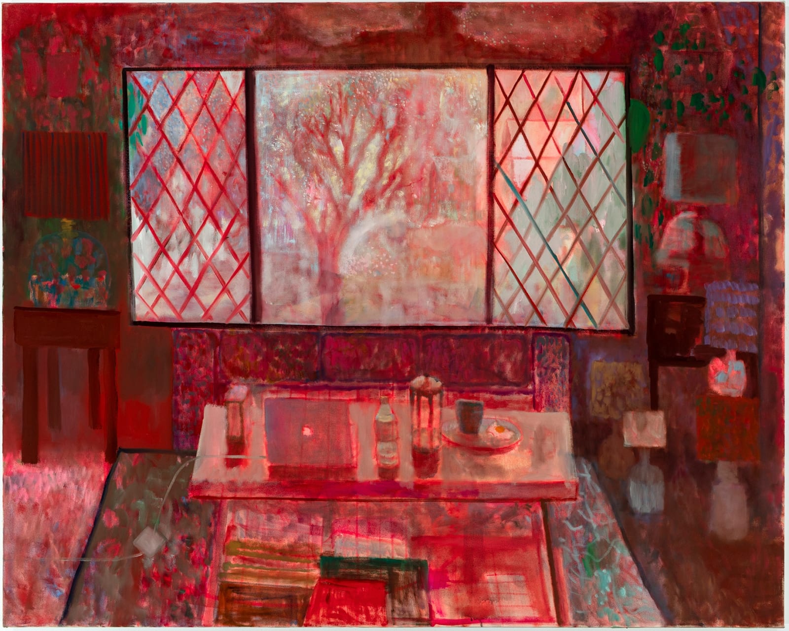 David Stewart, Dim Room Full of Lights, 2024