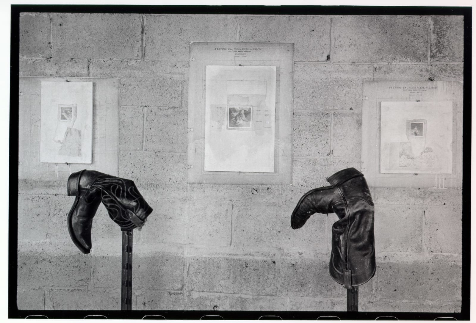 Burt Covit, Boots, Cisco, Utah, 1996