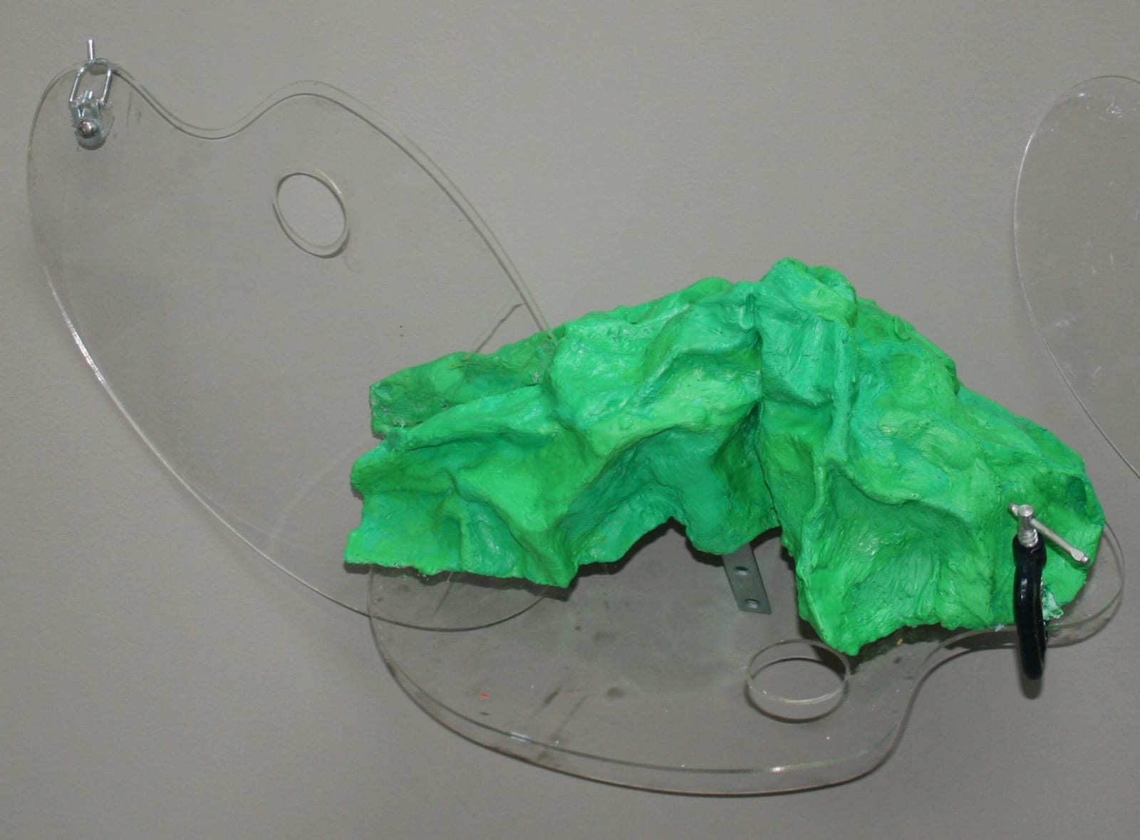 Ramón Serrano, Palette and Colour Mountain No. 1, 2013