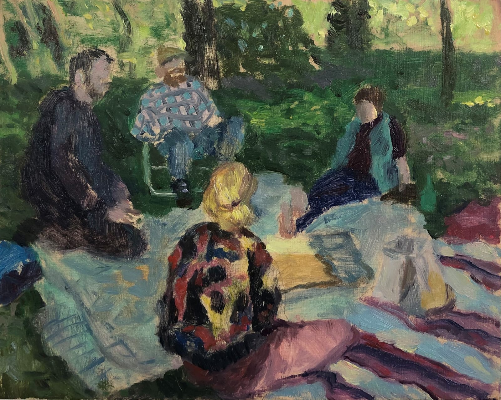 David Stewart, Painters Picnic, 2023