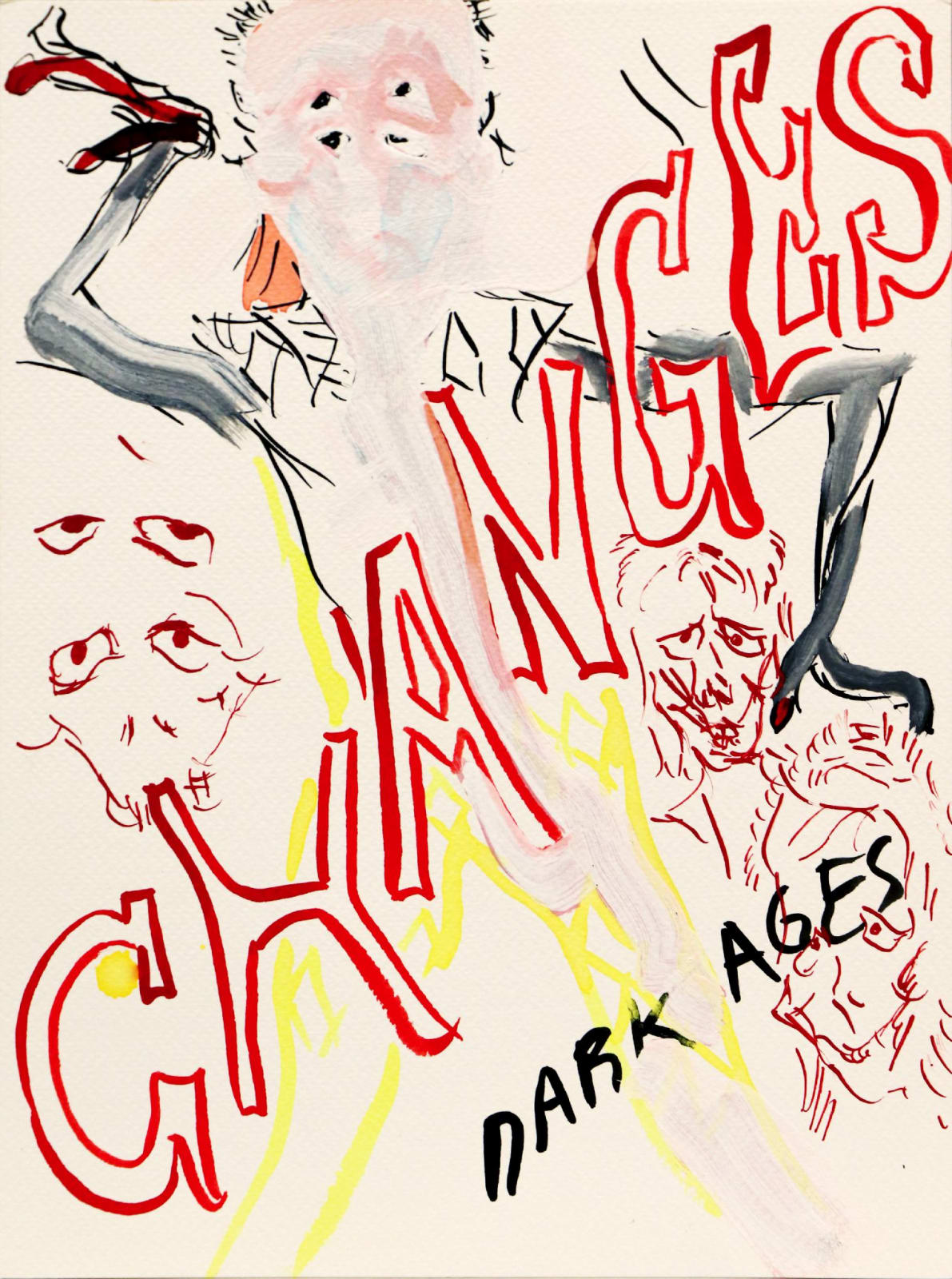 Rafael Yaluff, Portrait of David Bowie, 2017