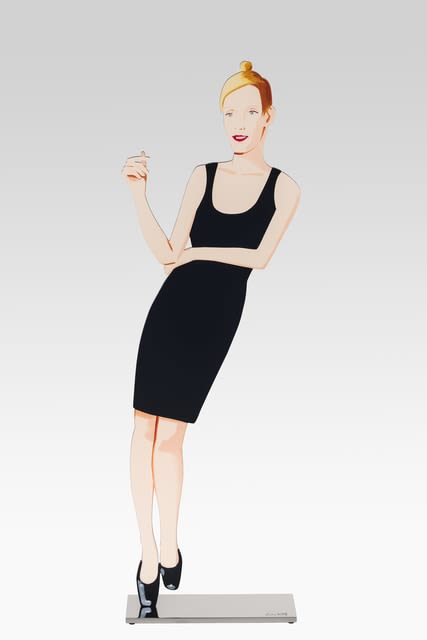 Alex Katz, Black Dress; Oona, 2018
