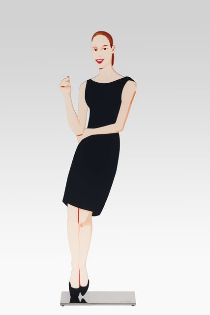 Alex Katz, Black Dress, Ulla, 2018
