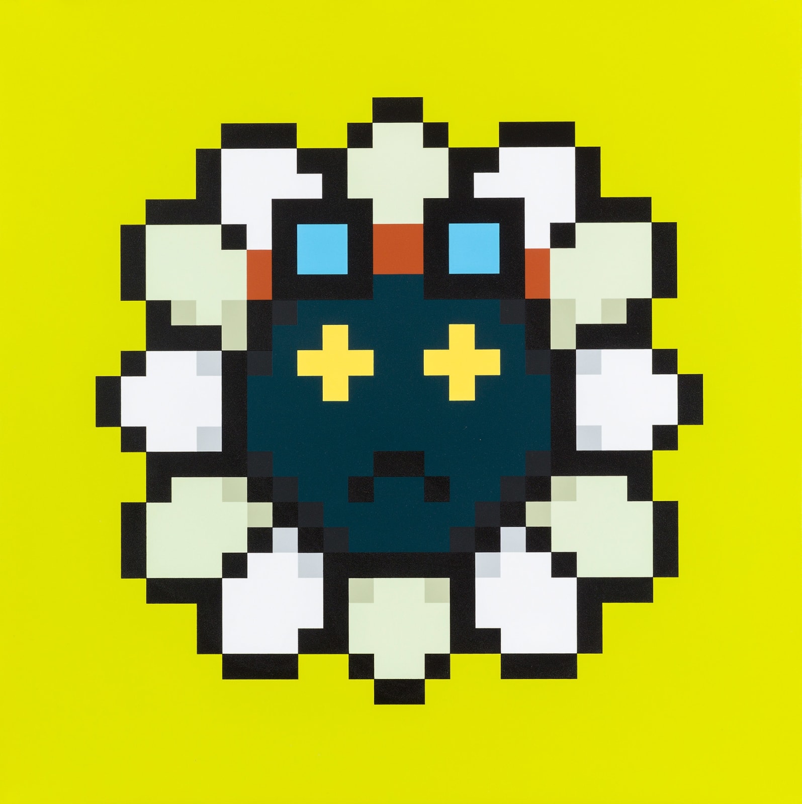 Takashi Murakami, Murakami.Flower #10342; Pilot Goggles, 2022