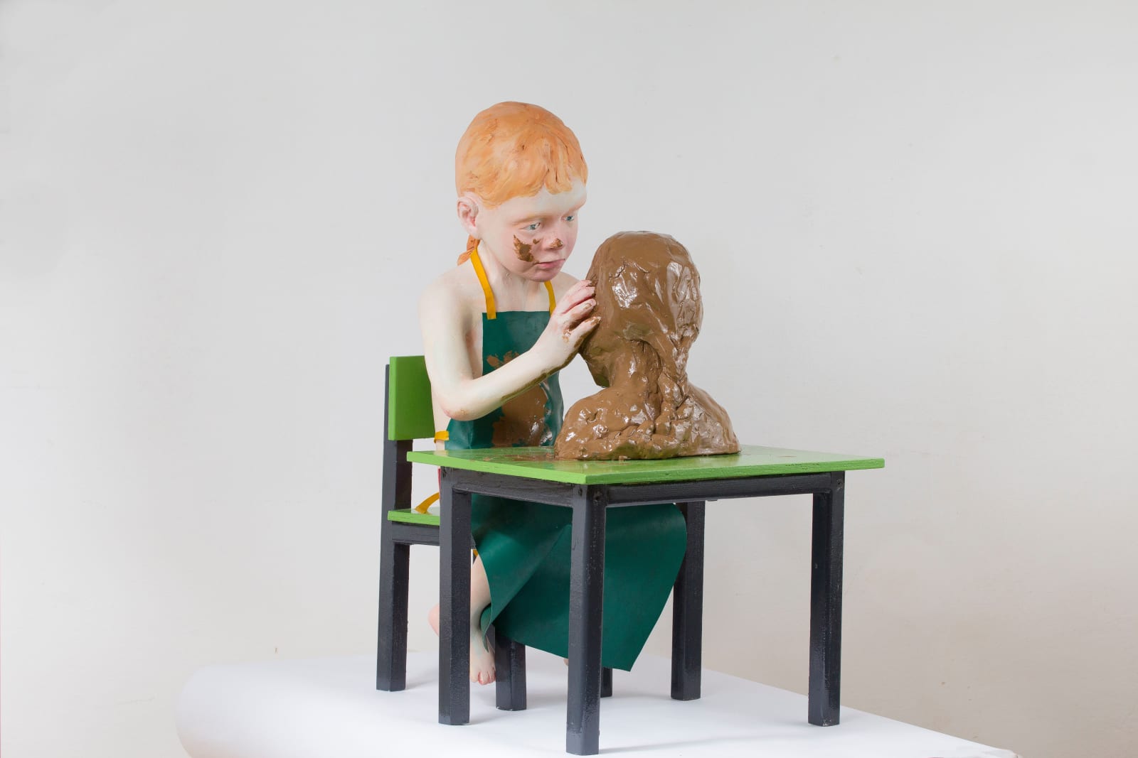 Vered Aharonovich, Self Portrait With Shit, 2013