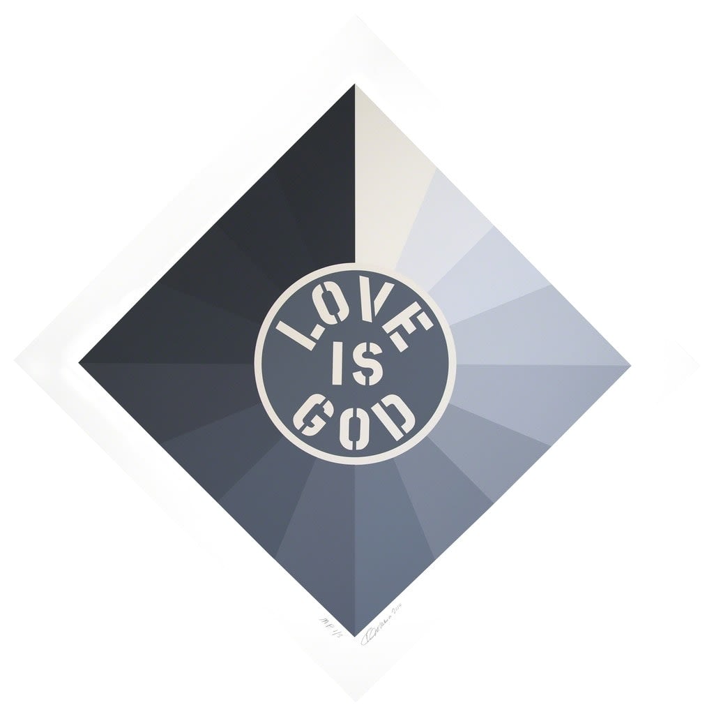 Robert Indiana, Love is God, 2014