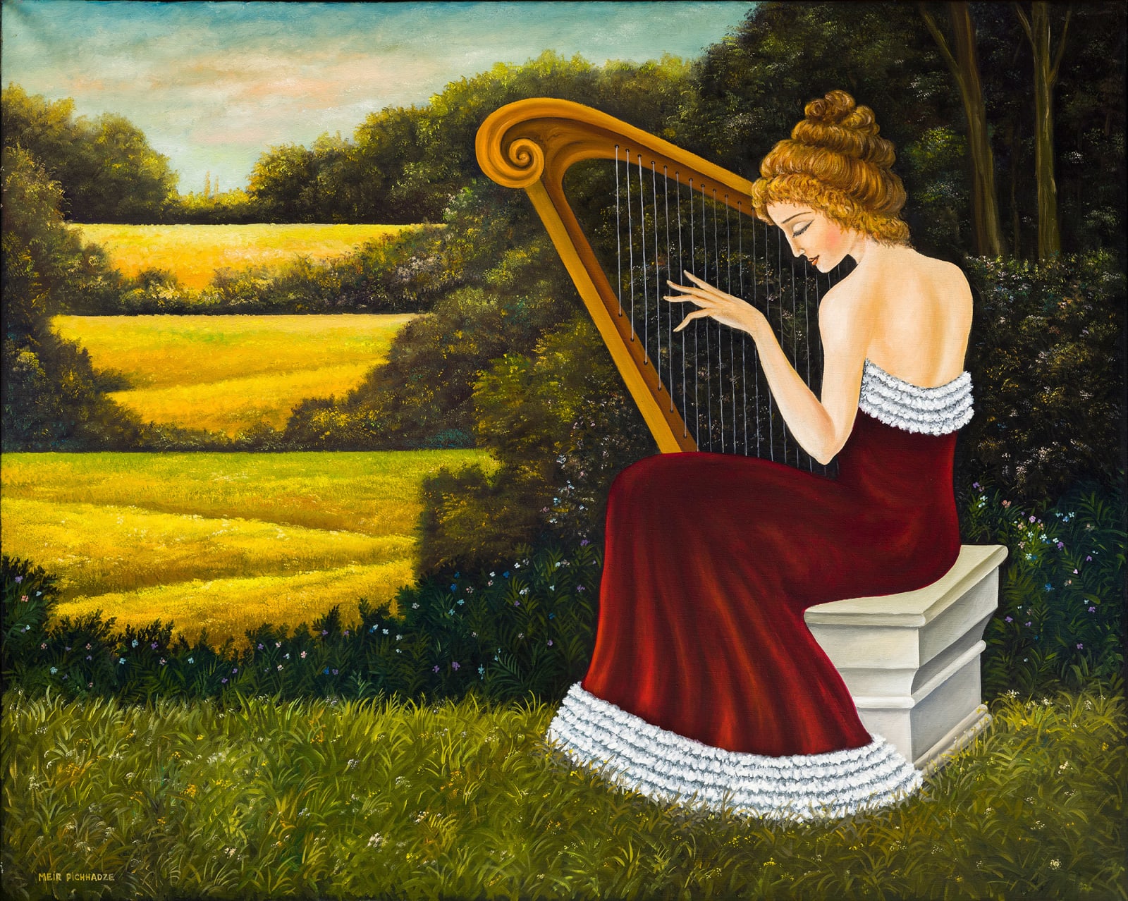 Meir Pichhadze, Harpist, 2002