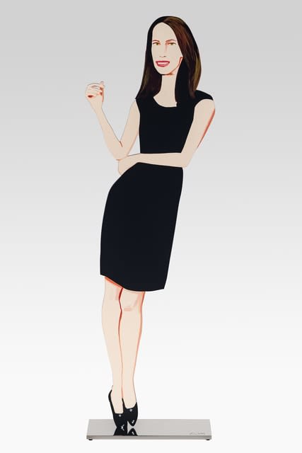 Alex Katz, Black Dress; Christy, 2018