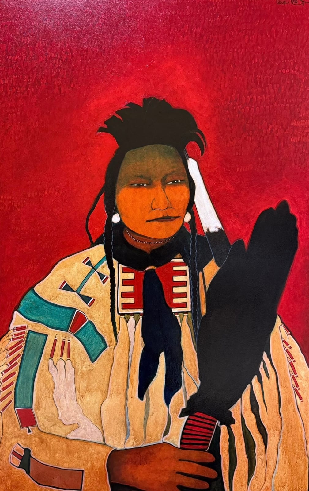 Kevin Red Star, Crow Indian Elder