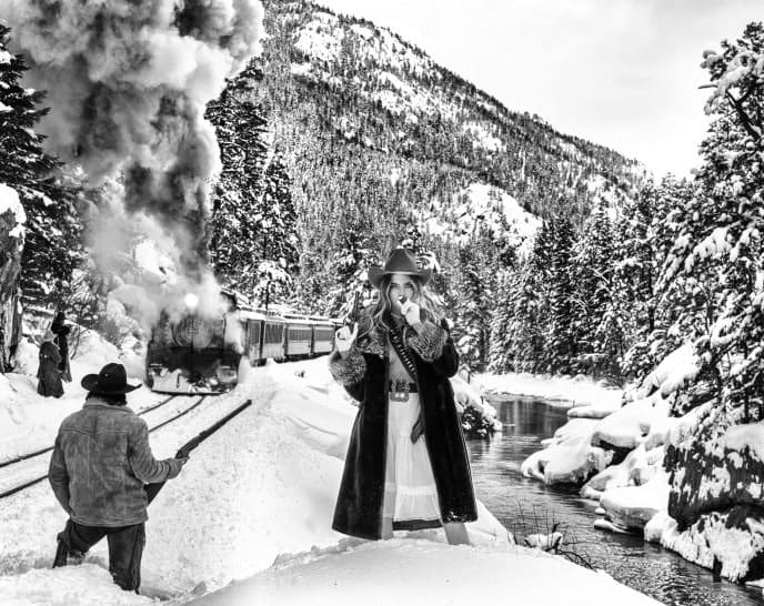 David Yarrow, Cara and the Train Robbers