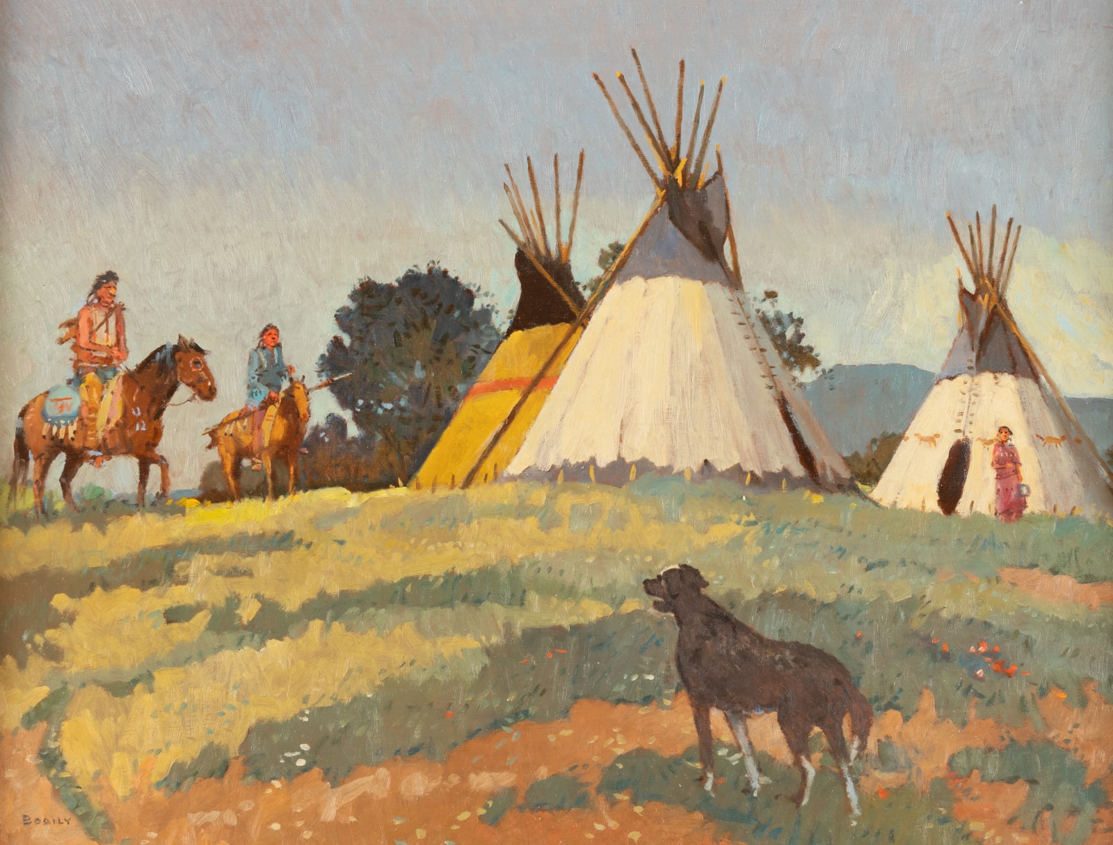 Sheryl Bodily, At Camp