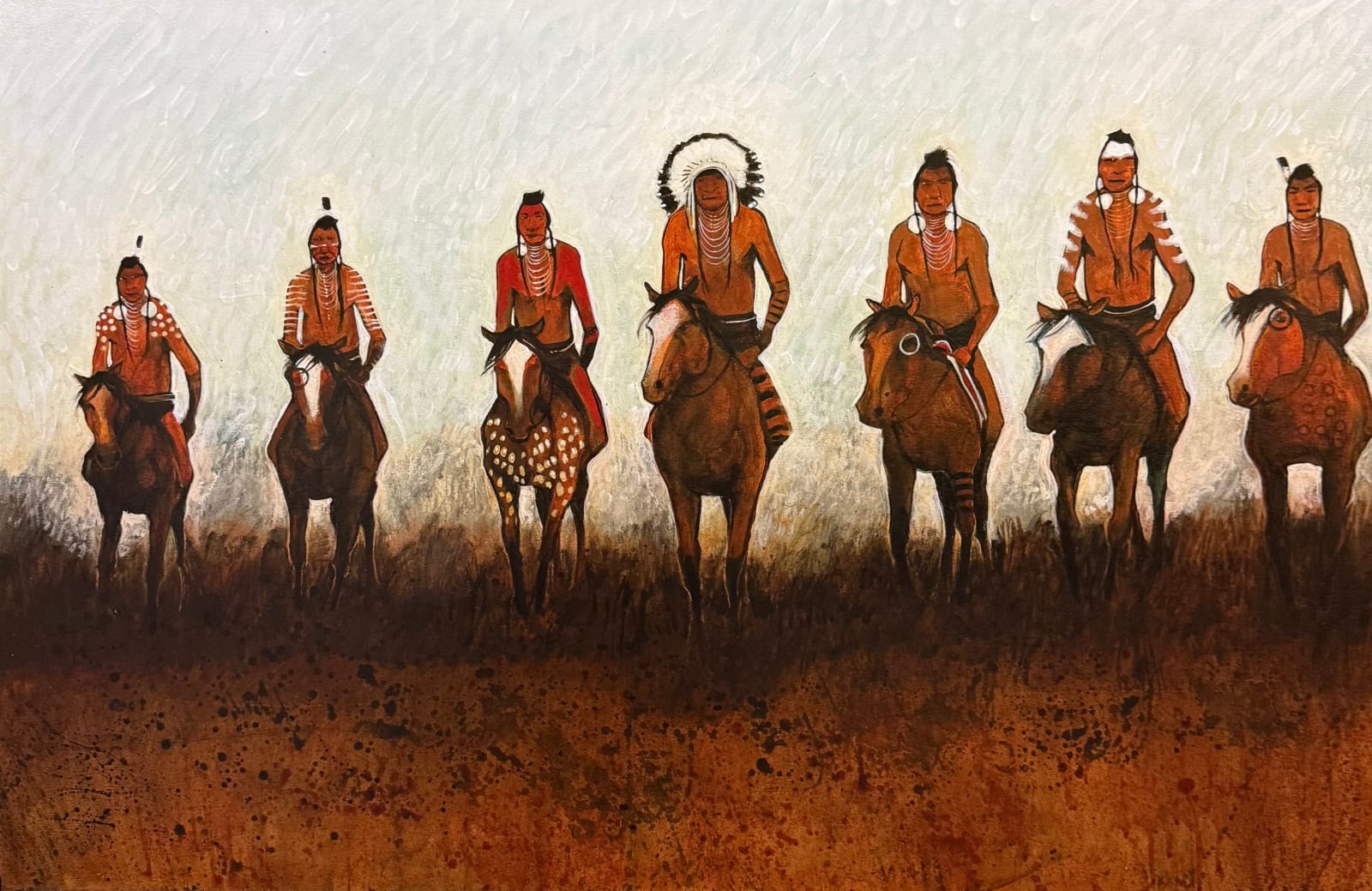 Kevin Red Star, Indians on their War Ponies
