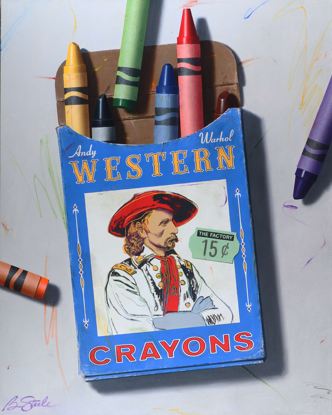 Ben Steele, Colors of Custer