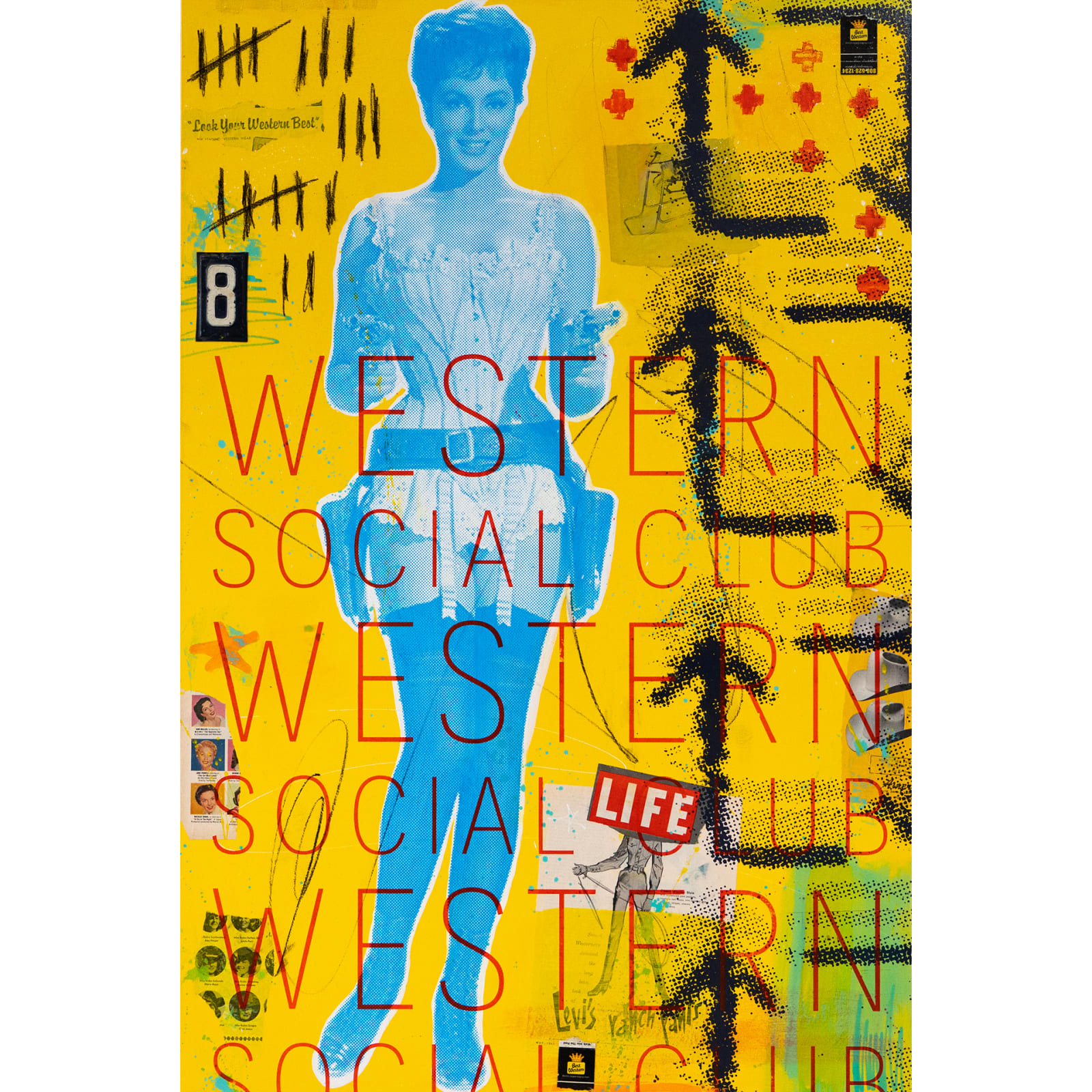 Miles Glynn, Western Social Club No. 14 - yellow