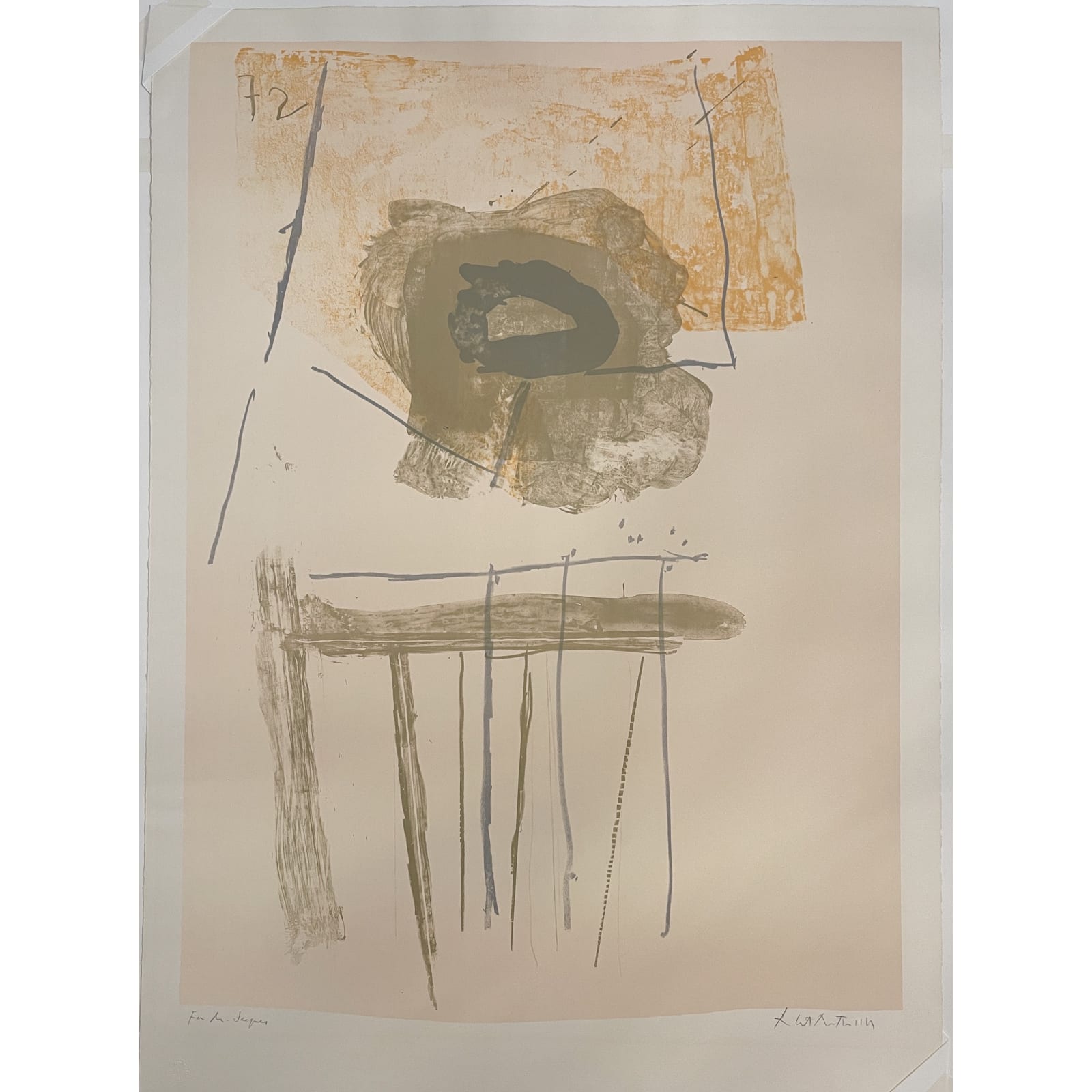 Robert Motherwell, Chair, 1972