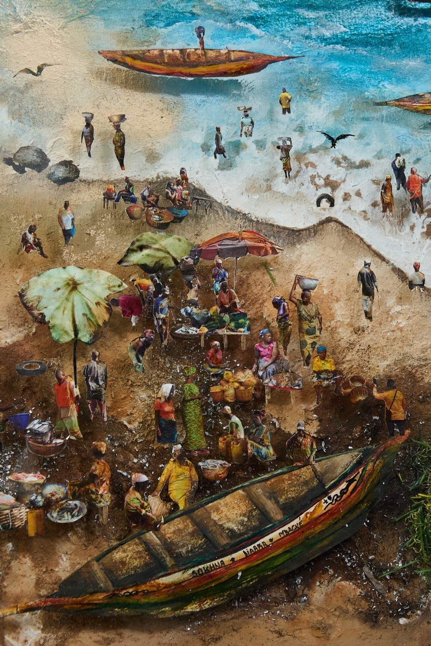 Fally Sène Sow, Au bord de l'Atlantique, 2025