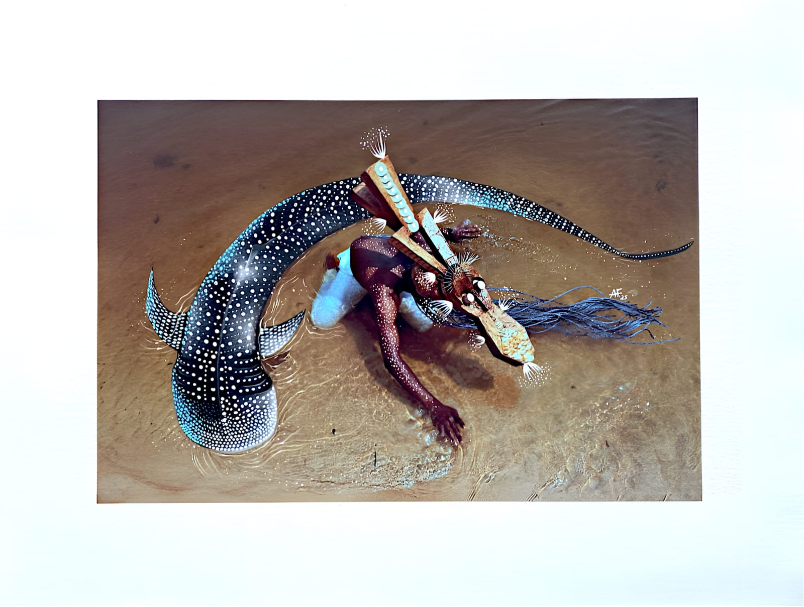 Arnold Fokam, 21, Série "Processions", 2025