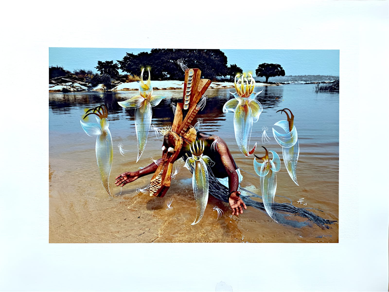 Arnold Fokam, 20, , Série "Processions", 2025