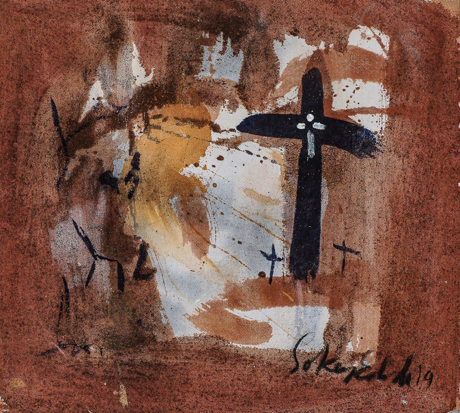 Sokey Edorh, Golgotha, 2019