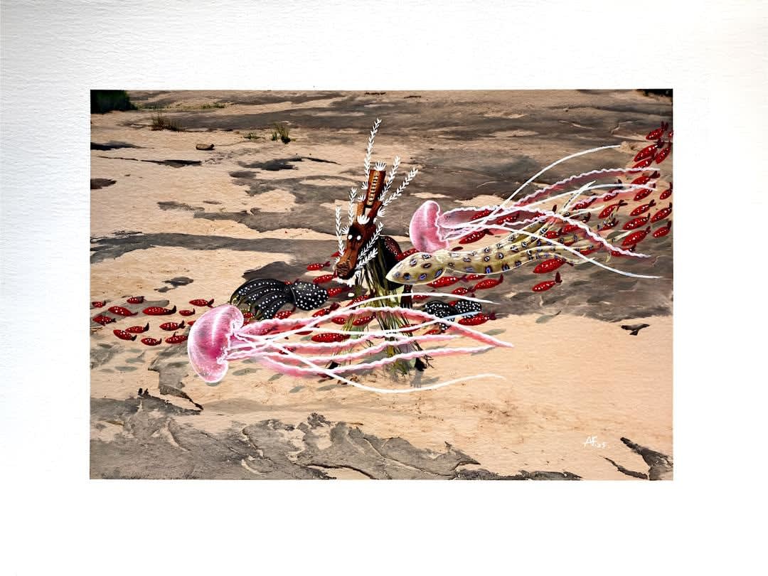 Arnold Fokam, 19, Série "Processions", 2025