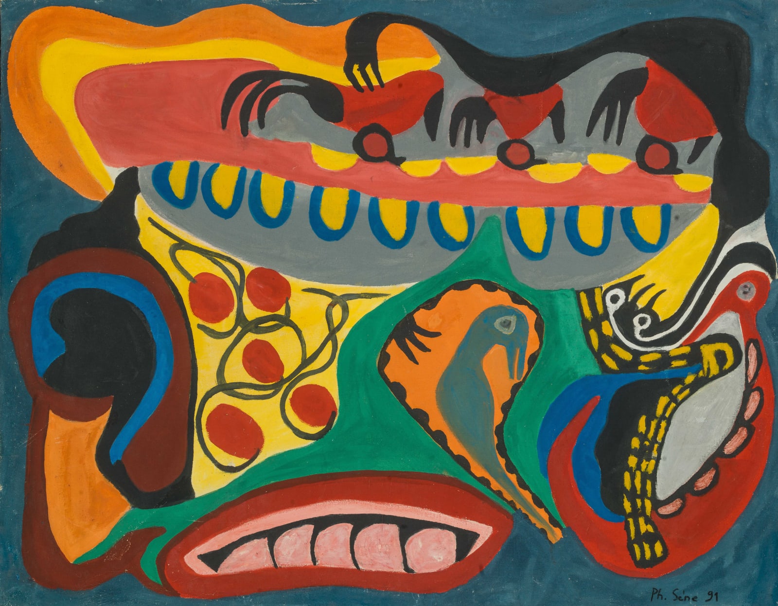 Philippe Sène, Camb alé (le puit sacré), 1991