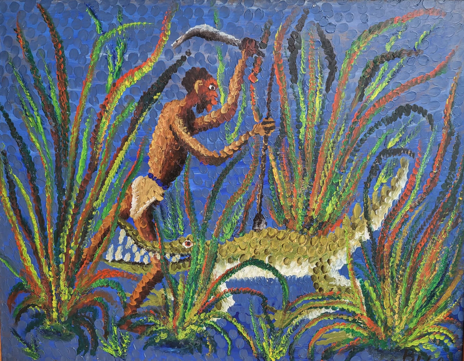 Bela Sara, Chasseur de crocodile