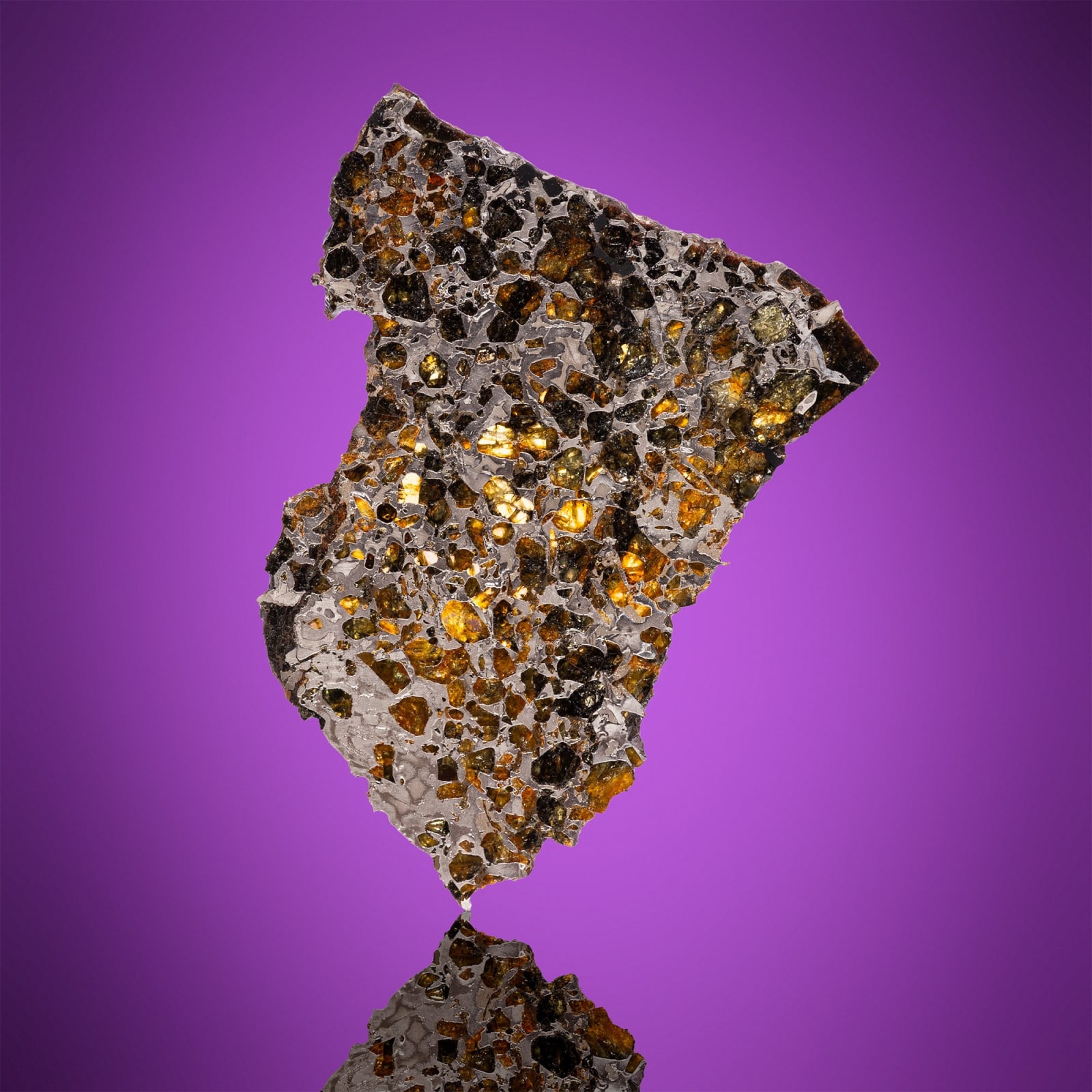 Seymchan slice (framed with backlight)