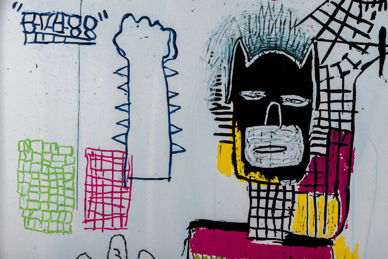 Jean Michel Basquiat, Piano Lesson, 1982-87