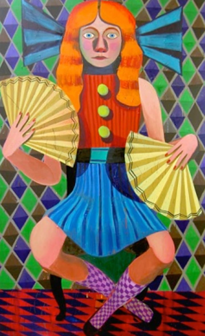 Christoph Ruckhäberle, Seated girl 3, 2007