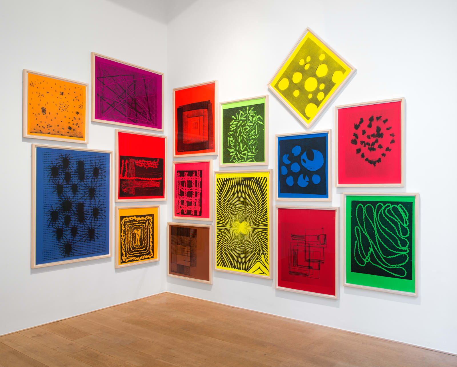 Steven Shearer, Geometric Healing no.7, 2004