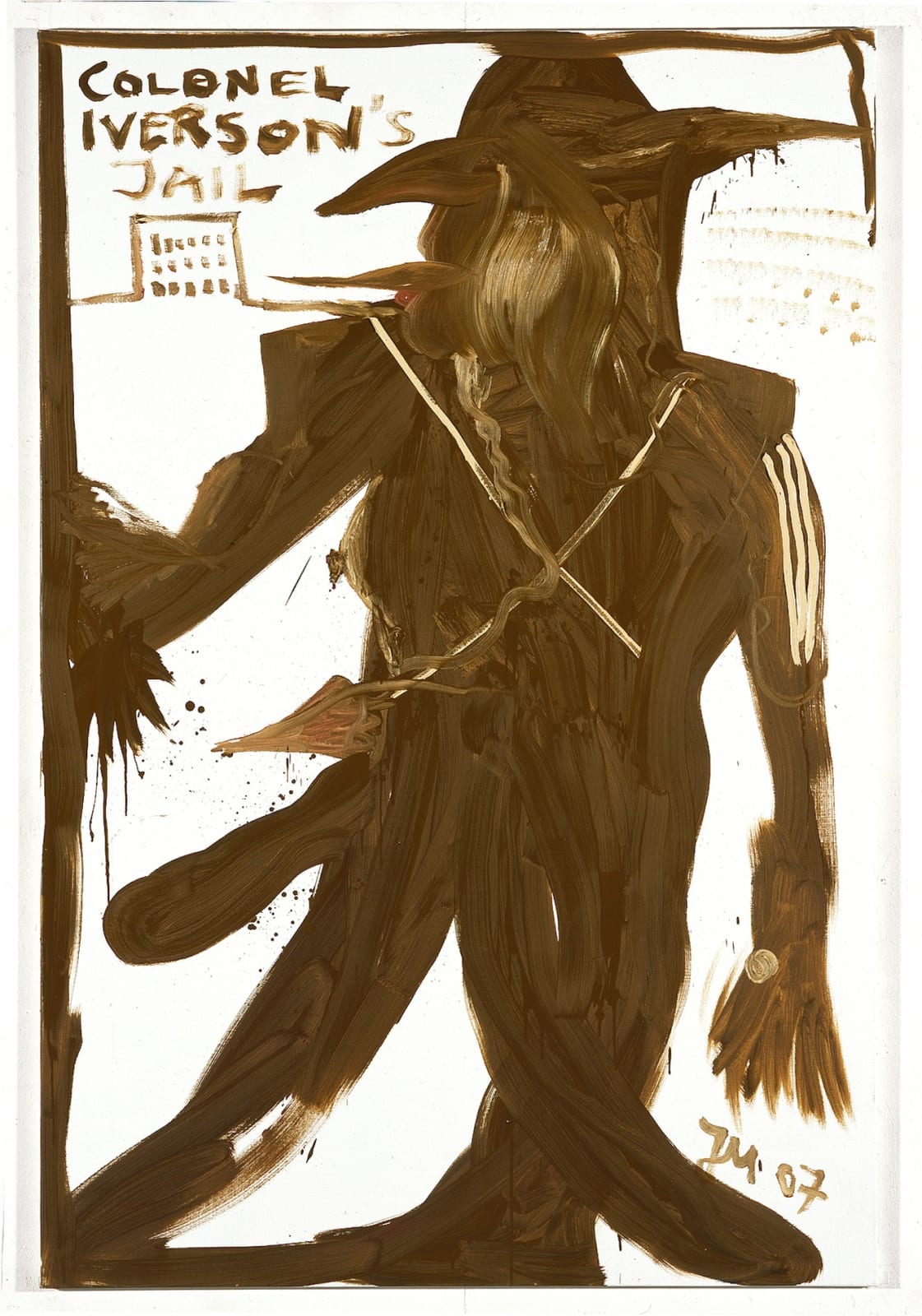 Jonathan Meese, Lassie Babybouncer Das, 2007
