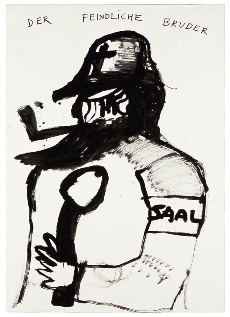 Jonathan Meese, Untitled (Der Feindliche Brudern)