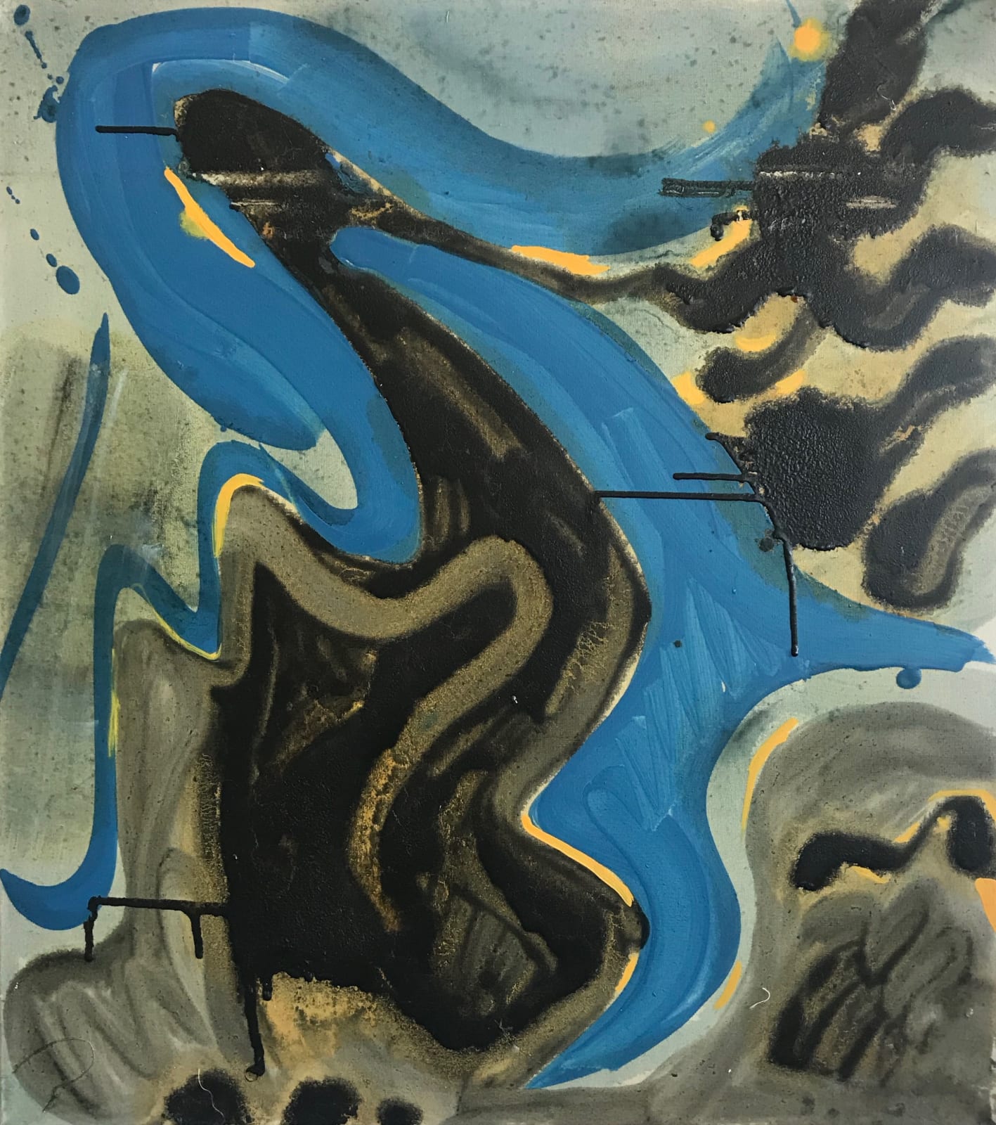 Lauren Luloff, Figure (in motion) by the Sea, 2014
