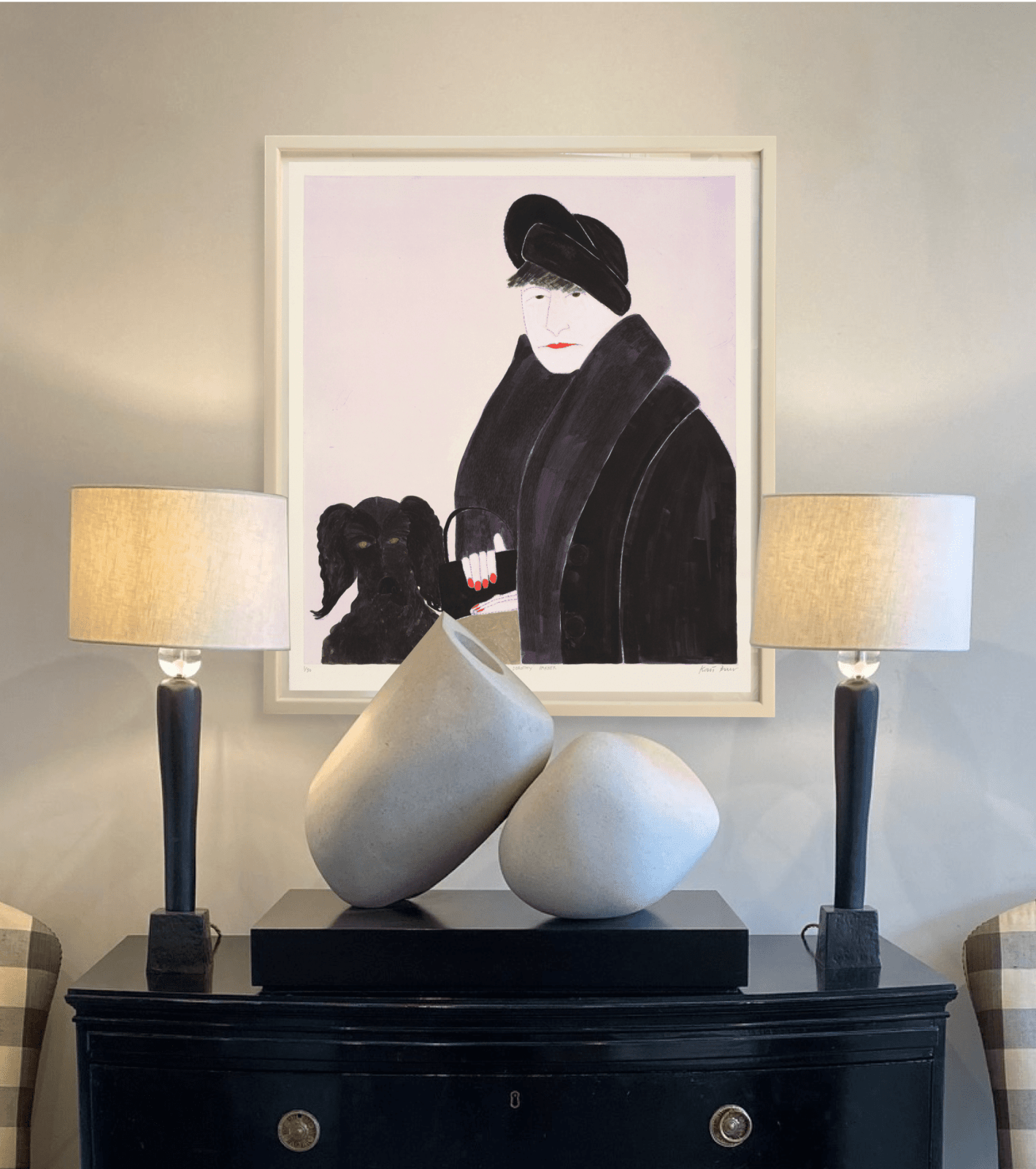 Kate Boxer, Dorothy Parker (Unframed)