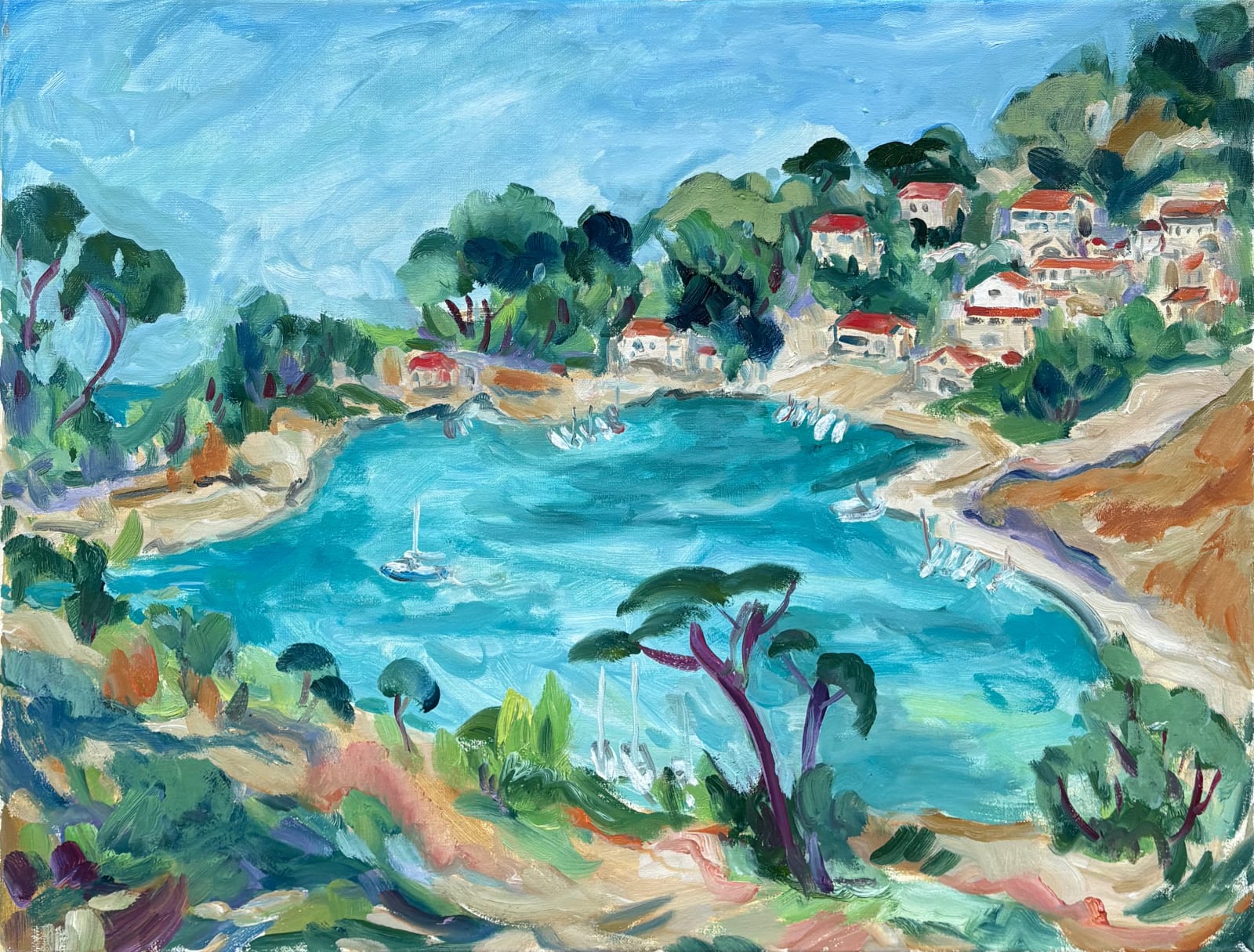 Fi Katzler, Côte Bleue (London Gallery)