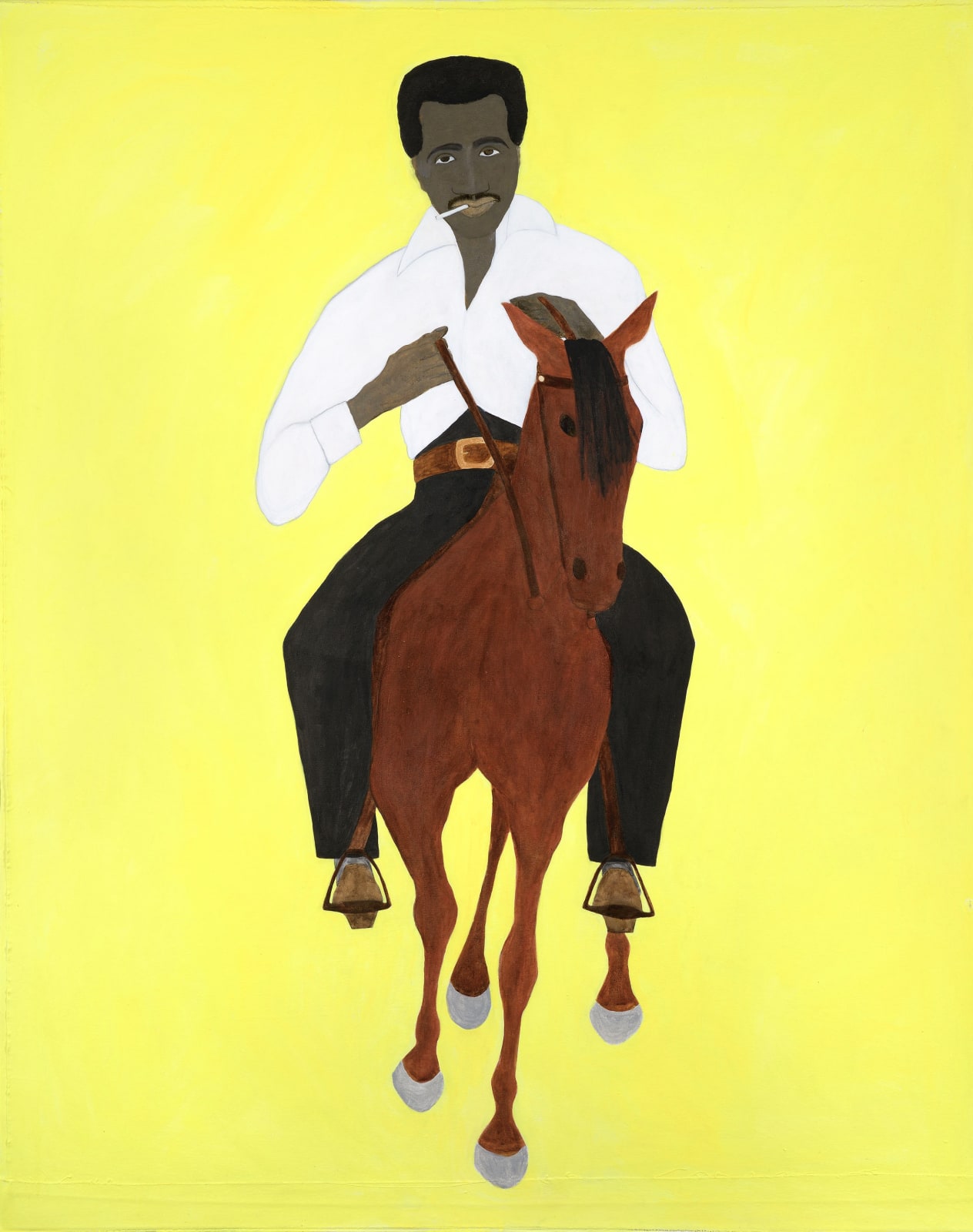 Kate Boxer, Otis on Horseback (London Gallery)