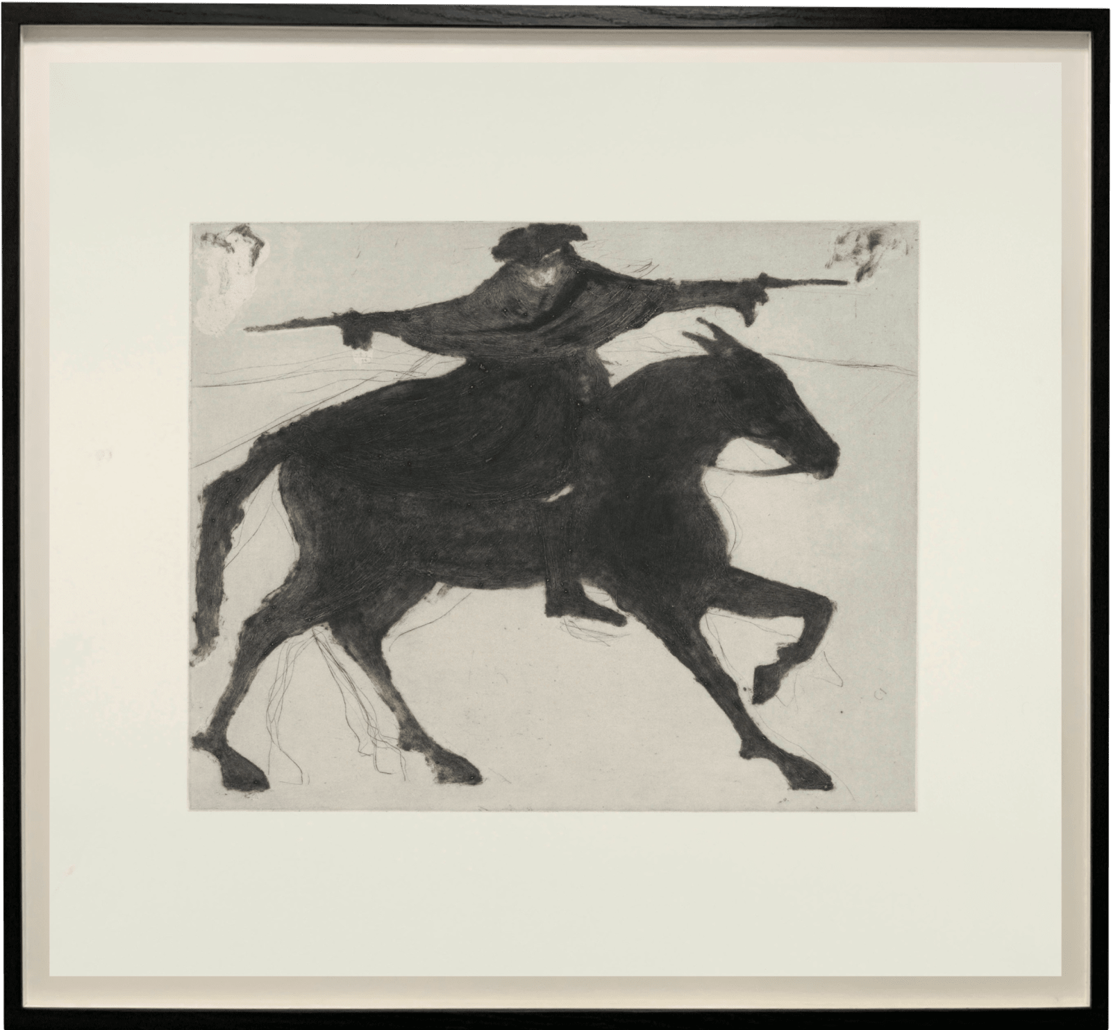 Kate Boxer, Dick Turpin on his way to York (Unframed)